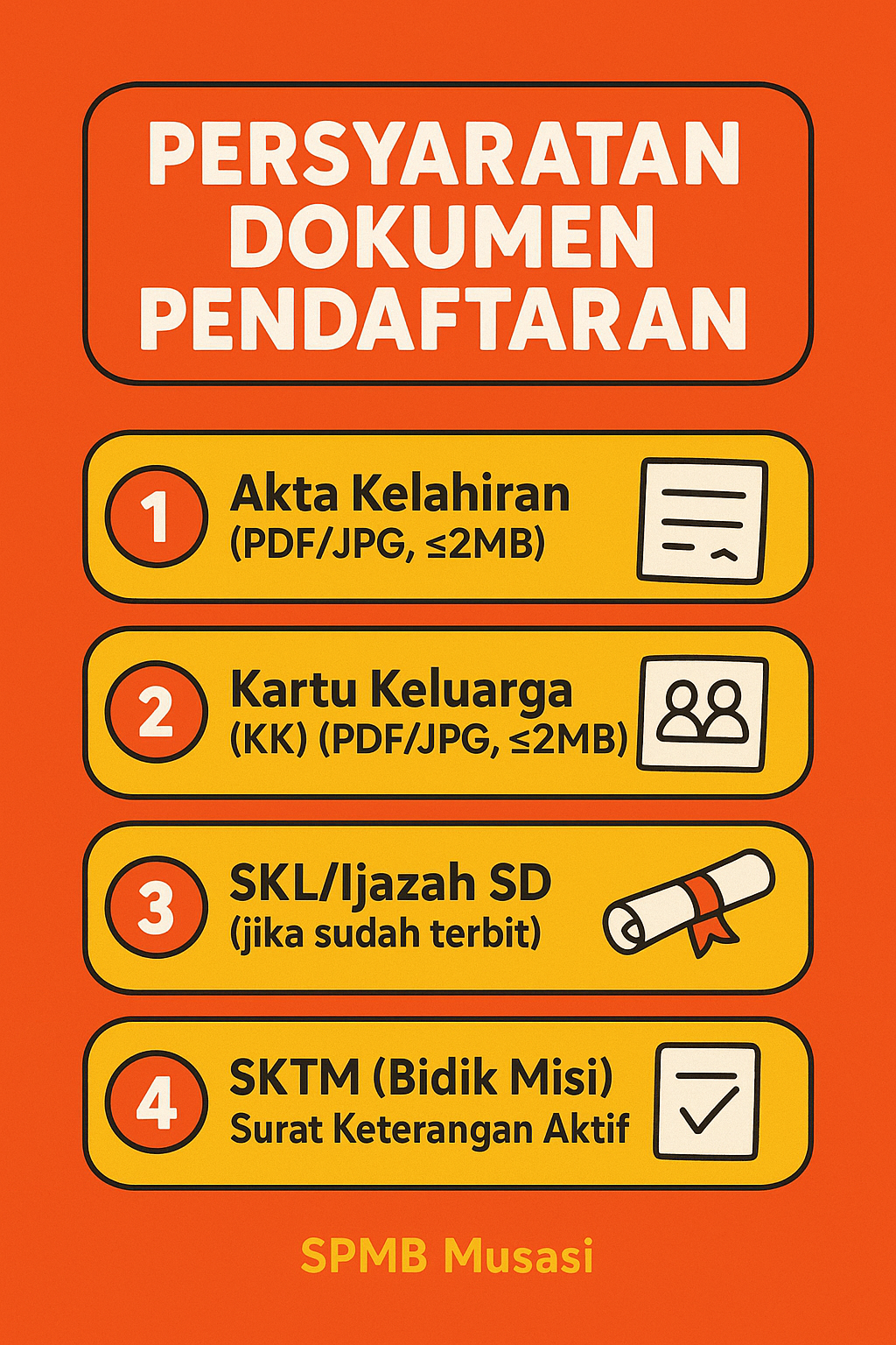 Persyaratan Dokumen